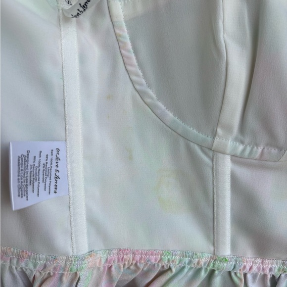 For Love And Lemons Pastel Floral Blouse - Picture 5 of 5